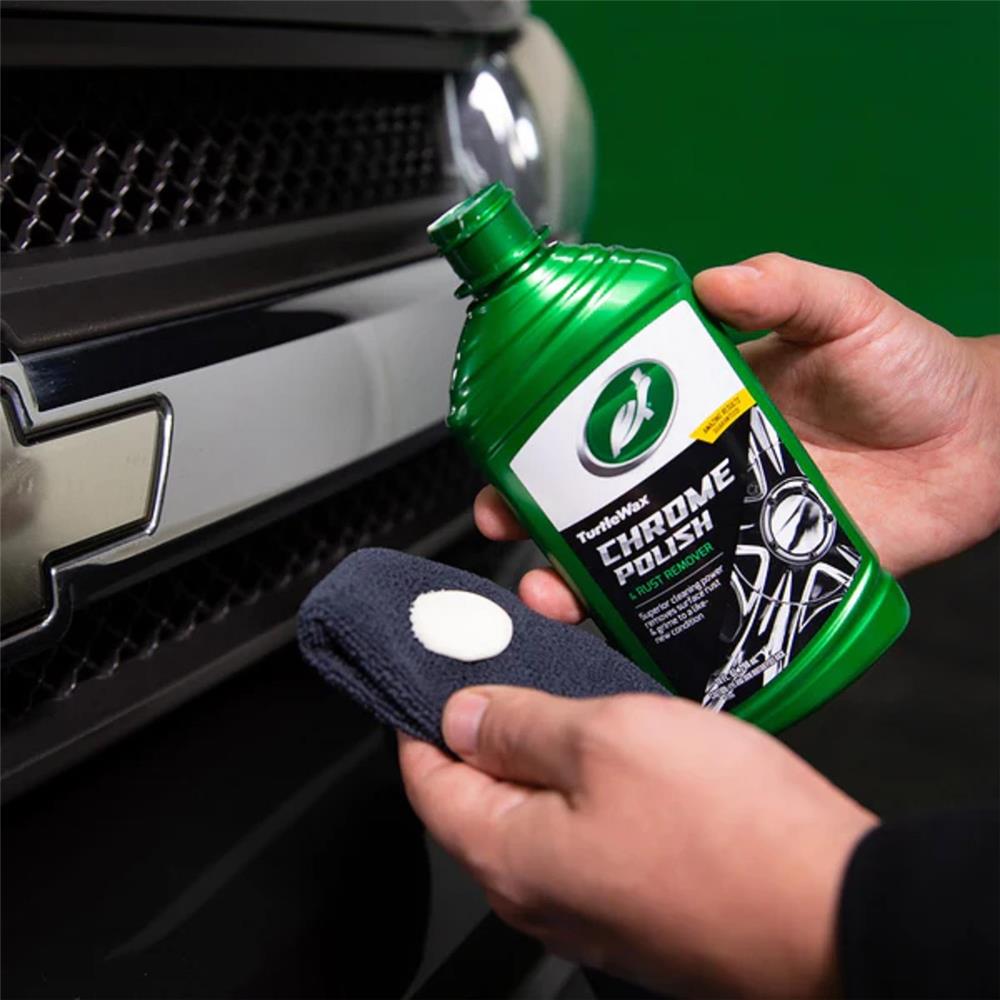 ครีมทำความสะอาดเคลือบเงาโลหะ TURTLE WAX 296 มล.