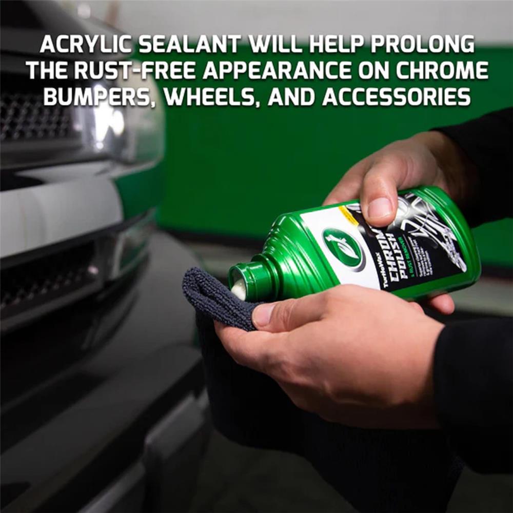 ครีมทำความสะอาดเคลือบเงาโลหะ TURTLE WAX 296 มล.