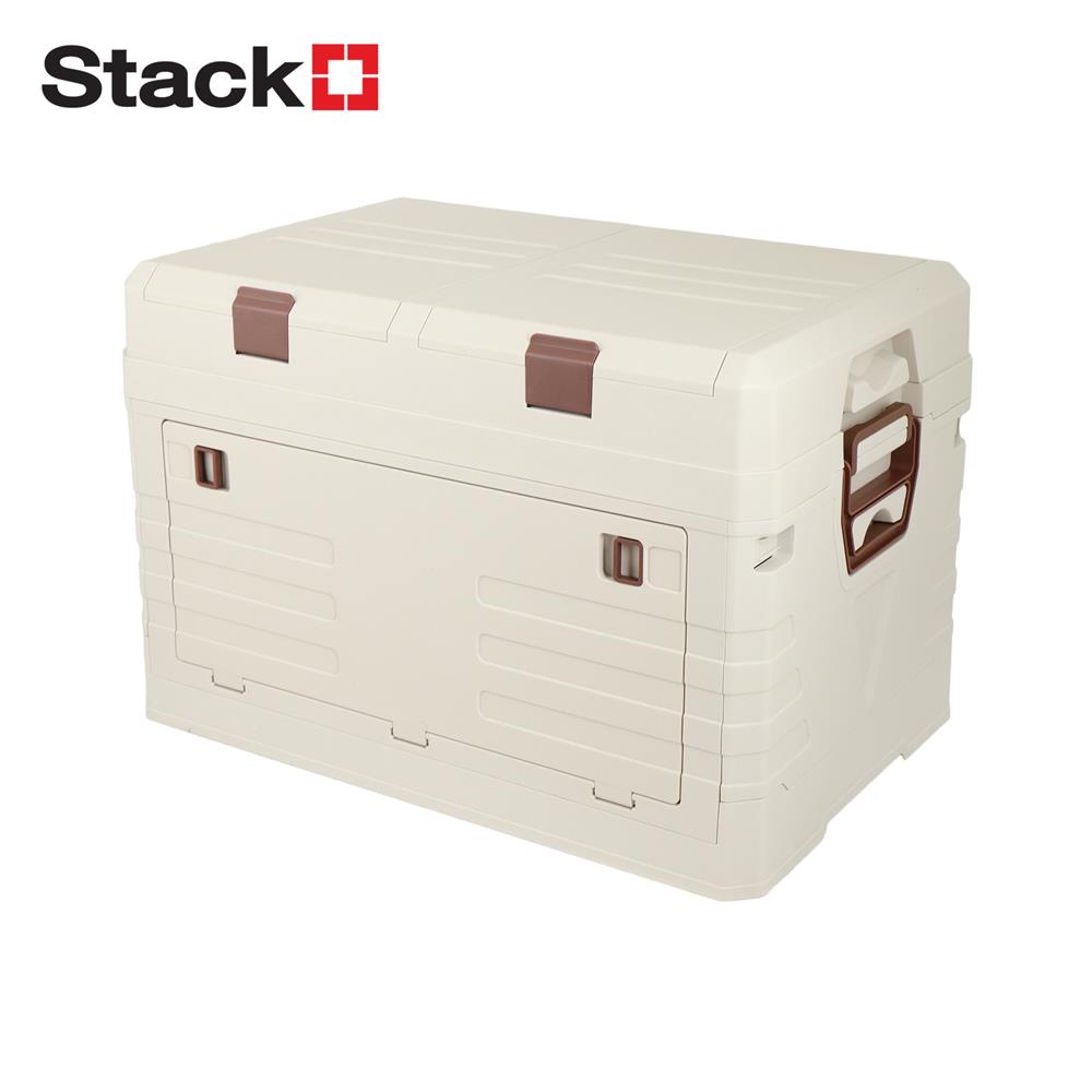 กล่องเก็บของพับได้ STACKO GLAM-C SIZE M 53X35X36 ซม. สีครีม_1
