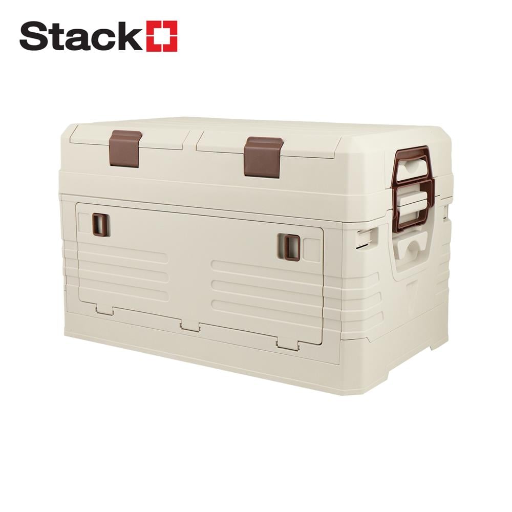 กล่องเก็บของพับได้ STACKO GLAM-C SIZE S 47.5X29.5X30.5 ซม. สีครีม_1