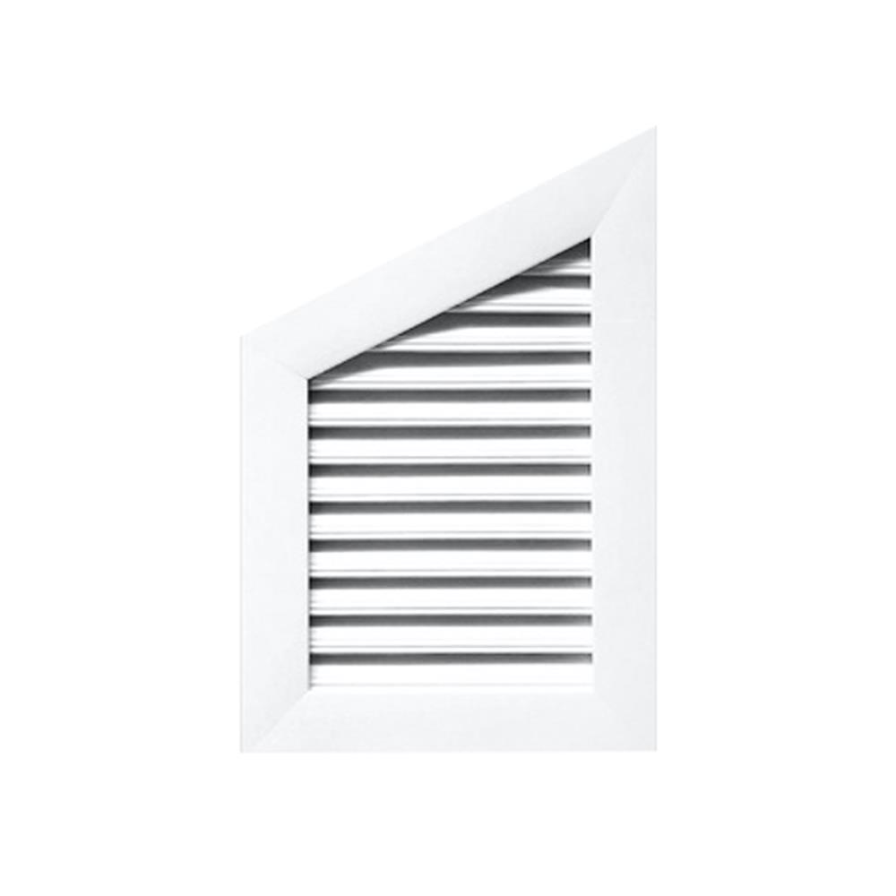 จั่วช่องลม WT IV-01 80x60 ซม. สีขาว