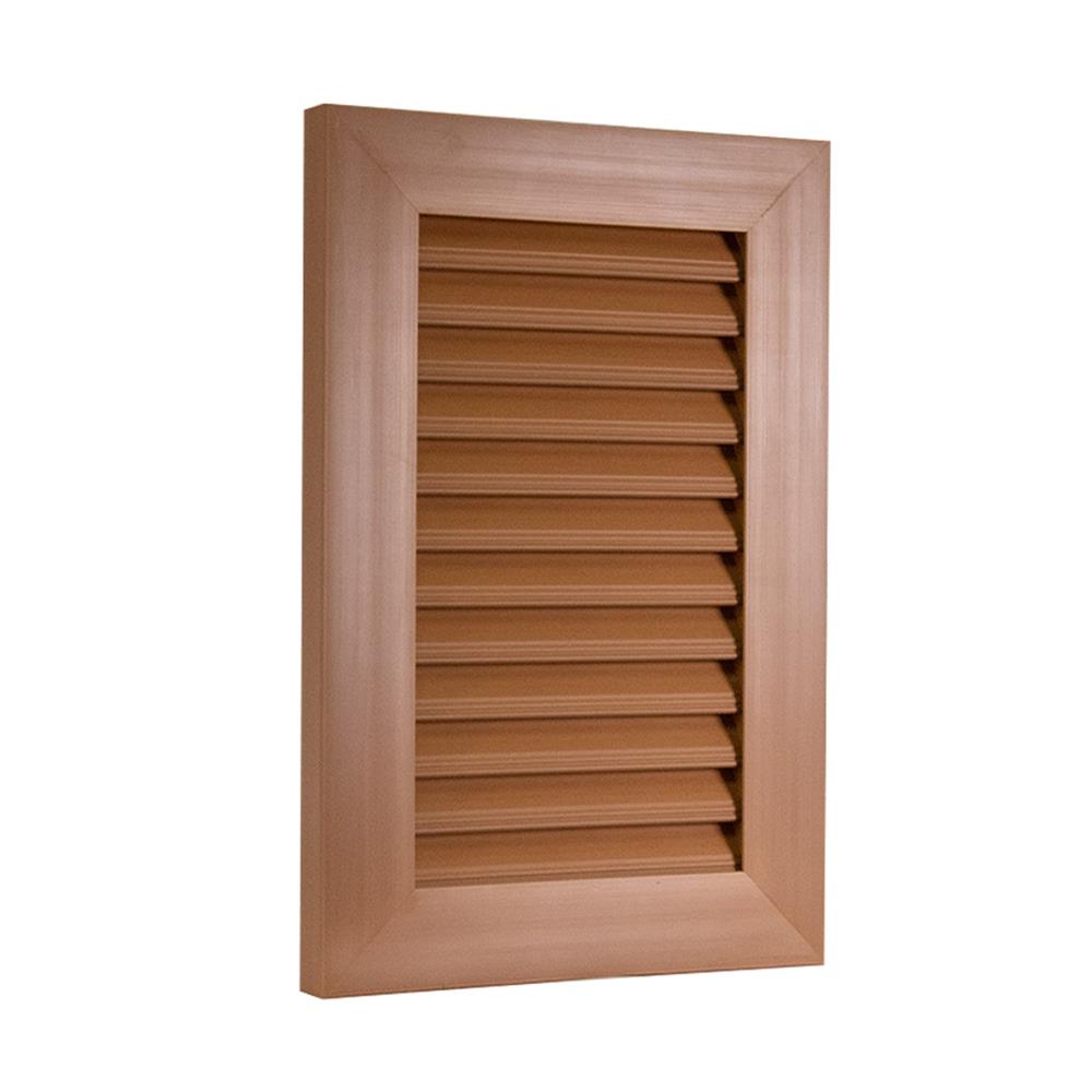 ช่องระบายอากาศแนวตั้ง WT 40x60 ซม. สีสัก