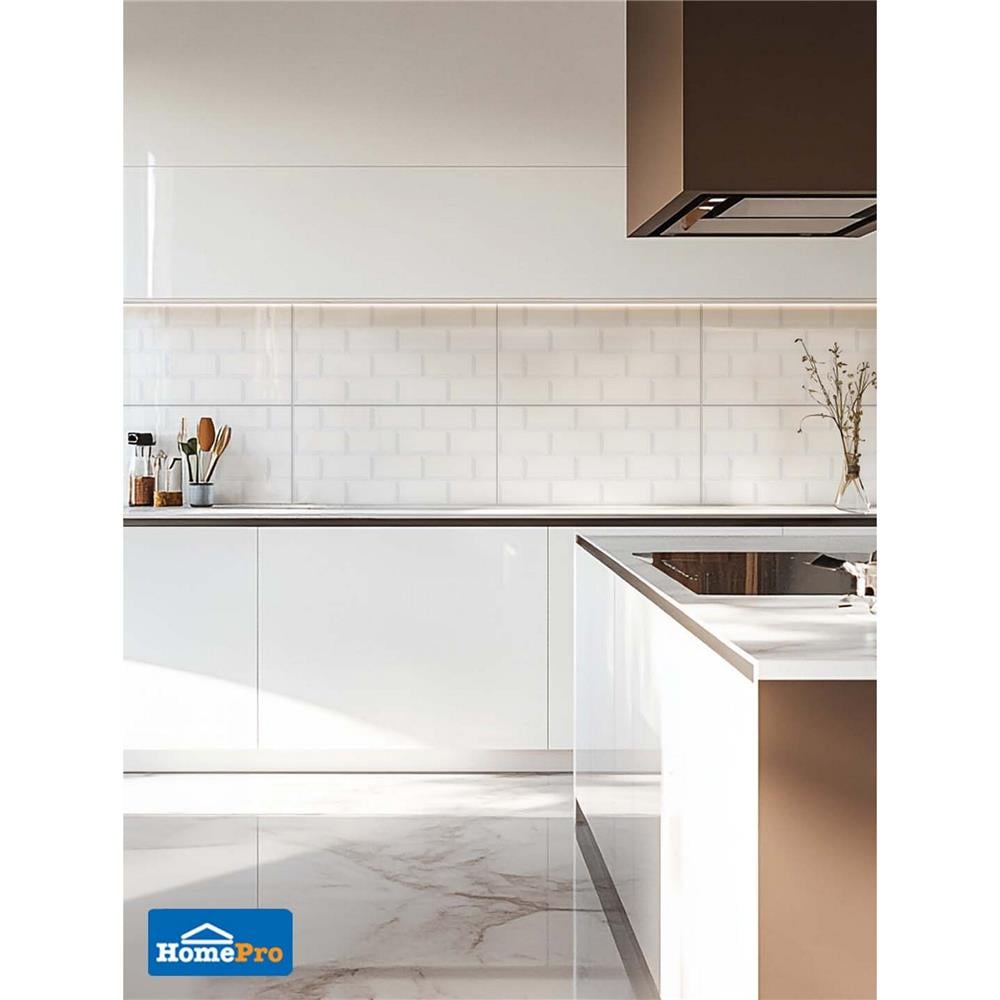 กระเบื้องผนัง 30x60 ซม. DURAGRES เมซ บริค ไวท์ A 0.9 ตร.ม.