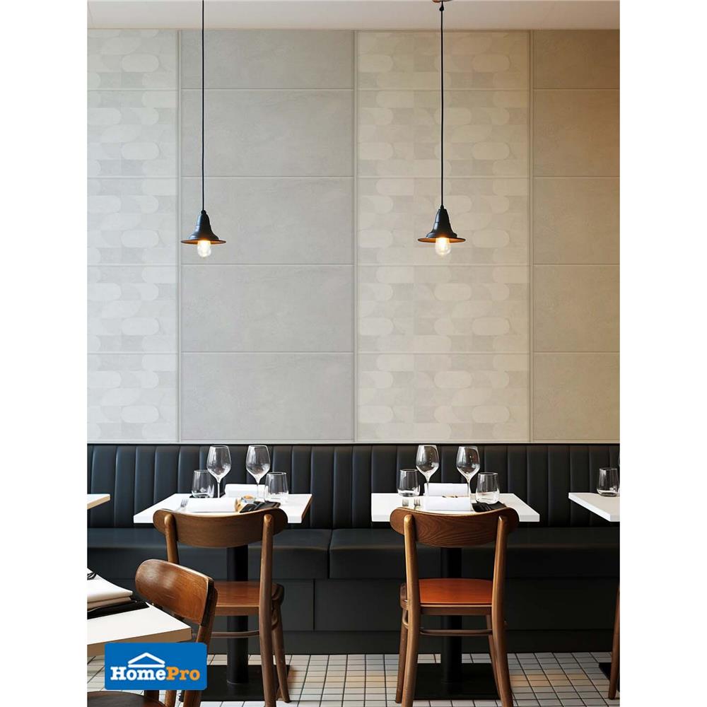 กระเบื้องผนัง 30x60 ซม. DURAGRES โคลบี้ เกรย์ A 0.9 ตร.ม.