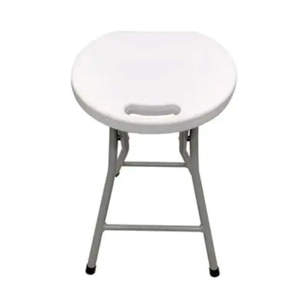 เก้าอี้พับ ME LIVING HDPE สีขาว_1