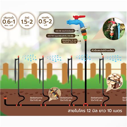 ชุดขาปักรดน้ำ ไม้ริมรั้ว SPRING_3