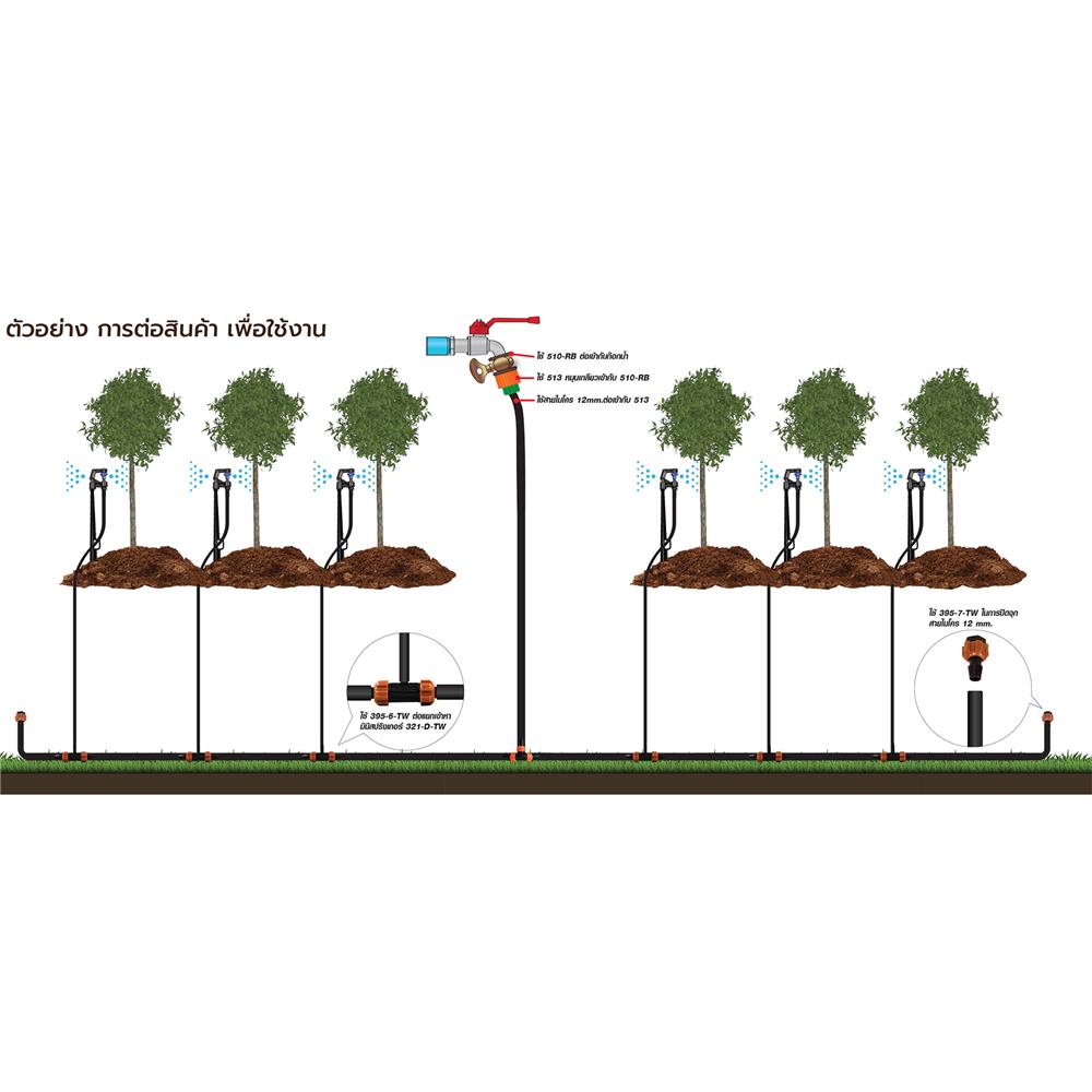 ชุดขาปักรดน้ำ ไม้ยืนต้น SPRING
