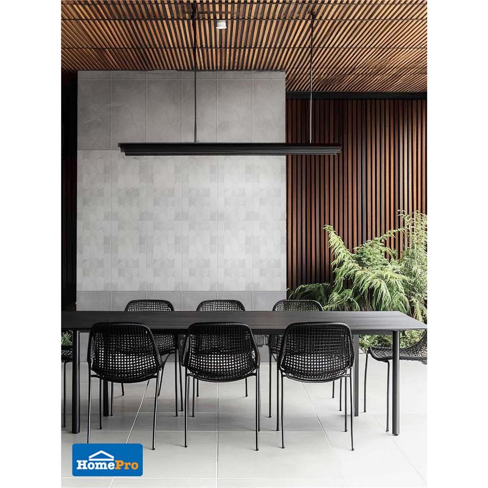 กระเบื้องผนัง 30x60 ซม. DURAGRES ทาร์ทูโฟ เกรย์ A 0.9 ตร.ม.