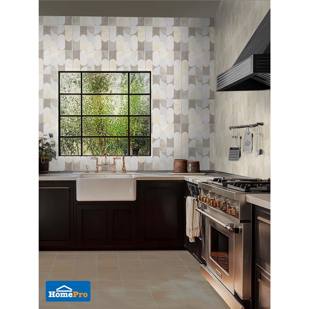 กระเบื้องผนัง 30x60 ซม. DURAGRES ทาร์ทูโฟ เบจ A 0.9 ตร.ม.