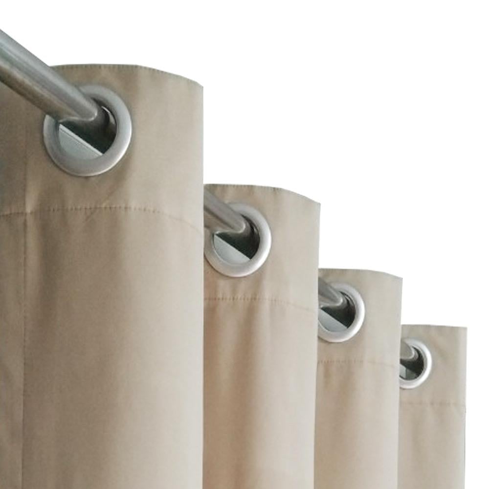 ผ้าม่าน EYELET HOME LIVING STYLE TIME UV 140X220 ซม. สีครีม