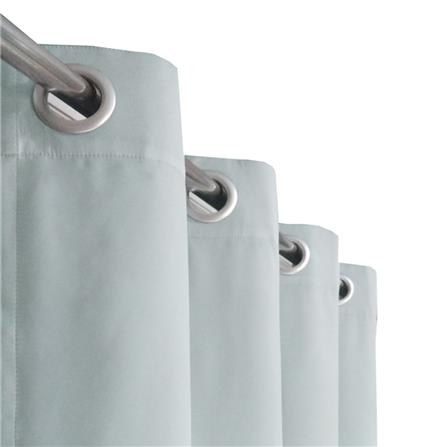 ผ้าม่าน EYELET HOME LIVING STYLE TIME UV 140X220 ซม. สีเทา_1