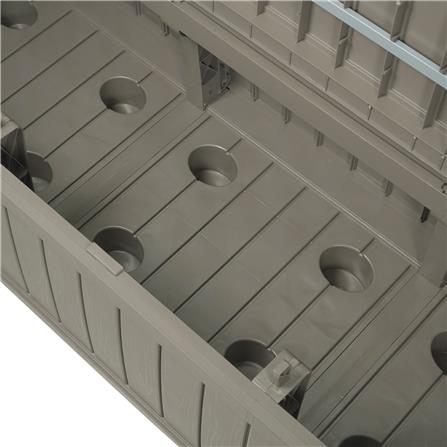 ม้านั่งเก็บของกลางแจ้ง 3 ที่นั่ง SPRING PORTOLA สีน้ำตาลอ่อน_4