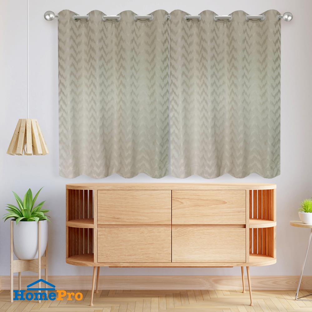 ผ้าม่าน EYELET HOME LIVING STYLE MARK UV 130X160 ซม. สีครีม
