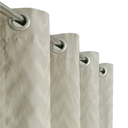 ผ้าม่าน EYELET HOME LIVING STYLE MARK UV 130X160 ซม. สีครีม_2
