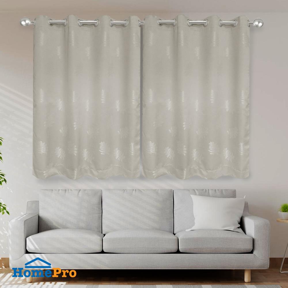 ผ้าม่าน EYELET HOME LIVING STYLE CHAREE UV 130X160 ซม. สีครีม