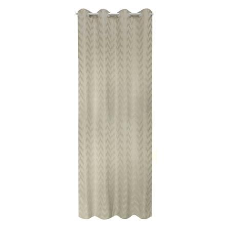 ผ้าม่าน EYELET HOME LIVING STYLE MARK UV 130X220 ซม. สีครีม_0