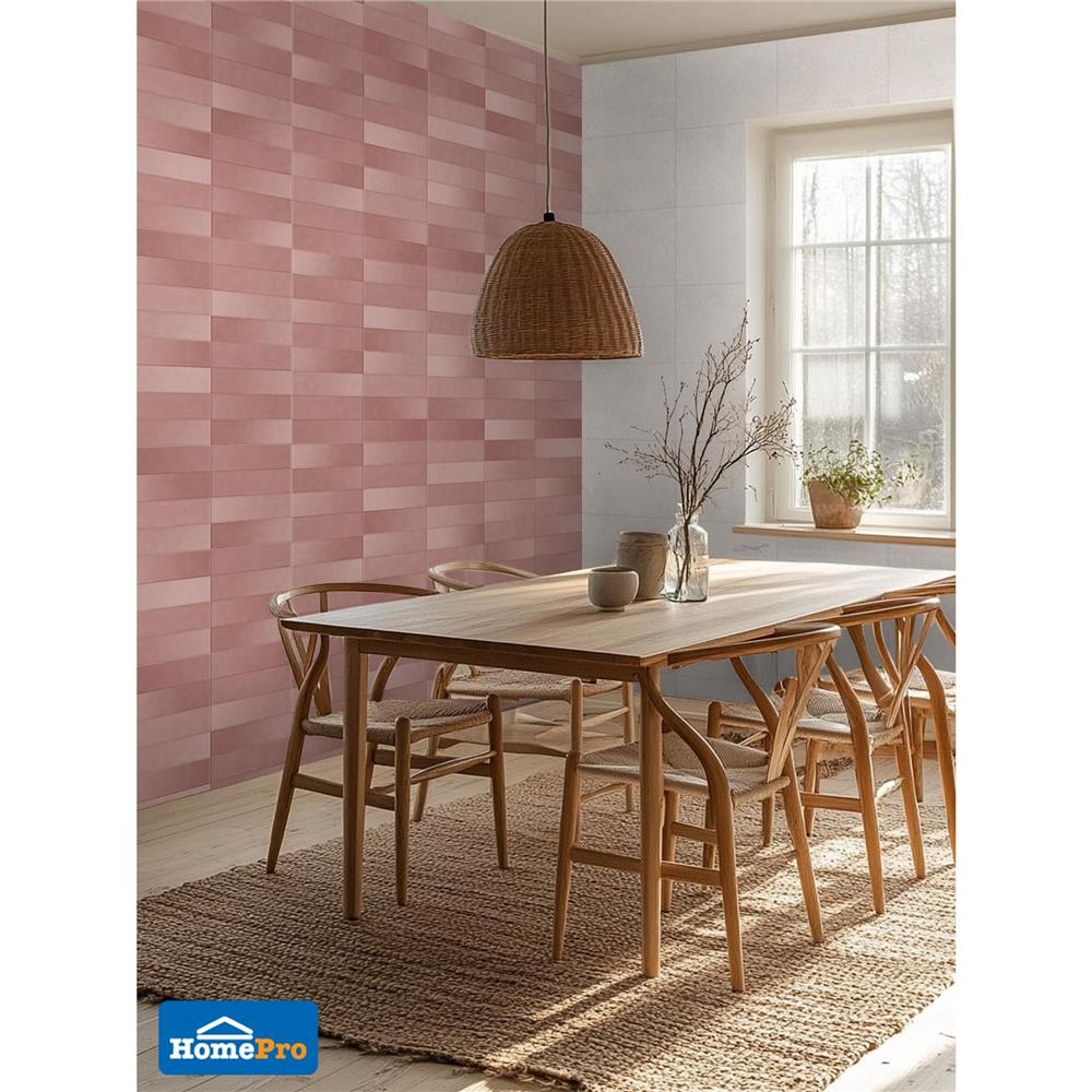กระเบื้องผนัง 30x60 ซม. DURAGRES มาการอง คอรัล ชมพู A 0.9 ตร.ม.