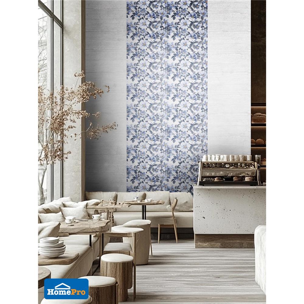 กระเบื้องผนัง 30x60 ซม. DURAGRES เบ็ตตี้ กลอรี่ ฟ้า A 0.9 ตร.ม.