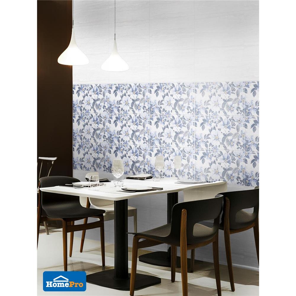 กระเบื้องผนัง 30x60 ซม. DURAGRES เบ็ตตี้ กลอรี่ ฟ้า A 0.9 ตร.ม.
