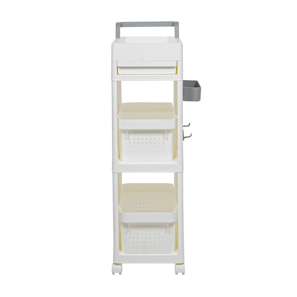 ชั้นวางของ 2 ชั้น STACKO TORI 25.3X41X87.5 ซม. สีขาว