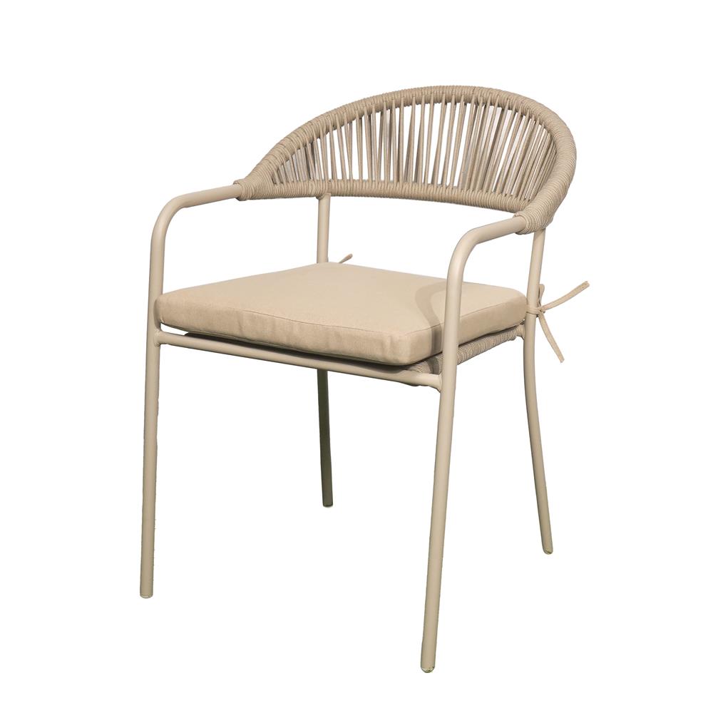 ชุดสนาม 4 ที่นั่ง SPRING SACHA สีน้ำตาล