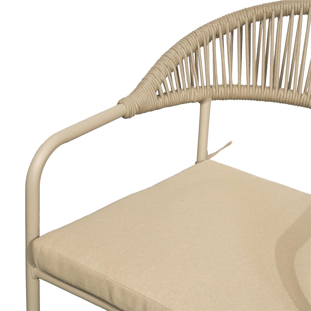 ชุดสนาม 4 ที่นั่ง SPRING SACHA สีน้ำตาล