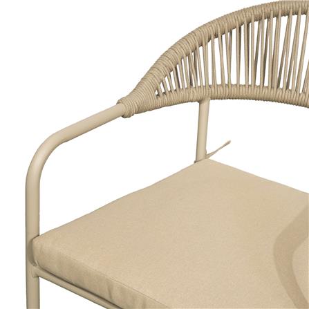 ชุดสนาม 4 ที่นั่ง SPRING SACHA สีน้ำตาล_5