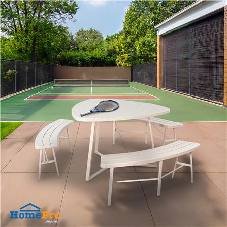 ชุดสนาม 6 ที่นั่ง SPRING PICNIC สีเบจ_5