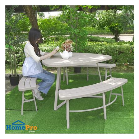 ชุดสนาม 6 ที่นั่ง SPRING PICNIC สีเบจ_6