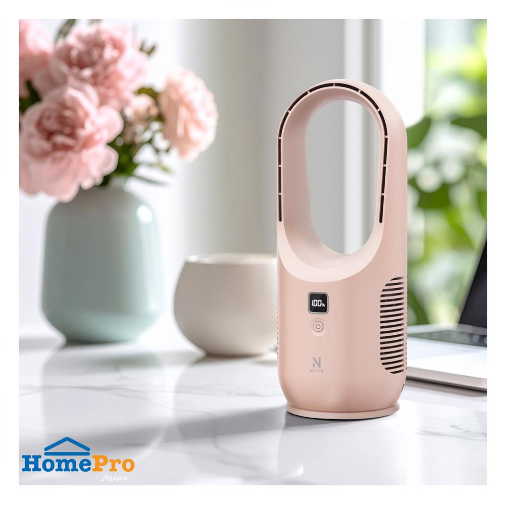 พัดลมพกพา NIKITO NKPTB001PK สีชมพู