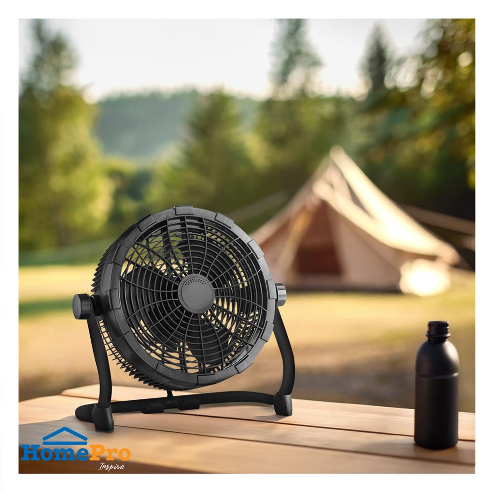 พัดลมพกพา 10 นิ้ว EKONO EKPTB001 สีดำ