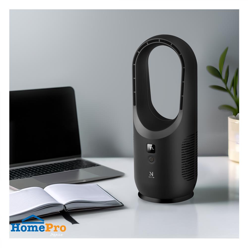 พัดลมพกพา NIKITO NKPTB001BK สีดำ