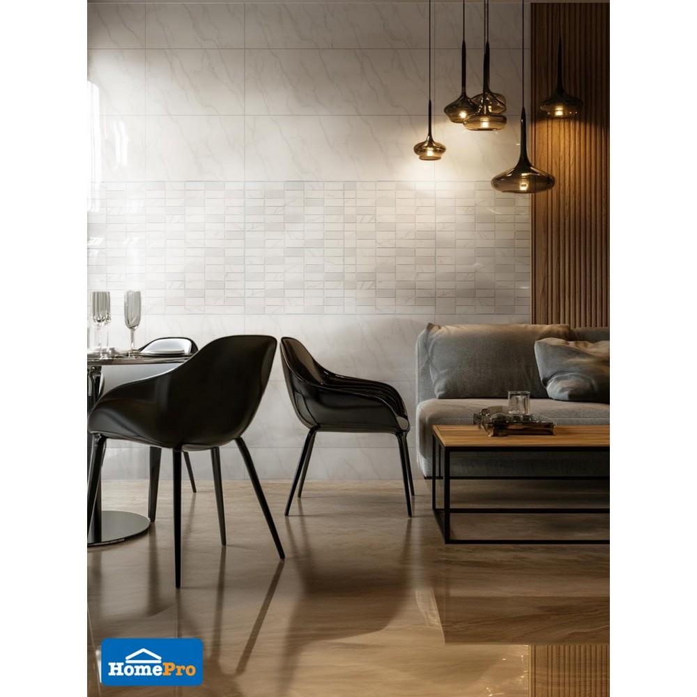 กระเบื้องผนัง 30x45 ซม. COTTO ออโรร่า เดคโค่ ขาว PM 0.81 ตร.ม.