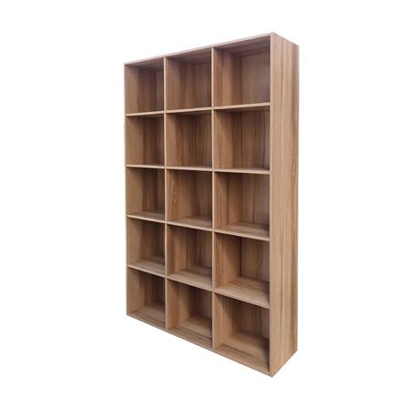 ชั้นวางของทึบ 15 ช่อง FURDINI FINE 120 ซม. ลายไม้_0