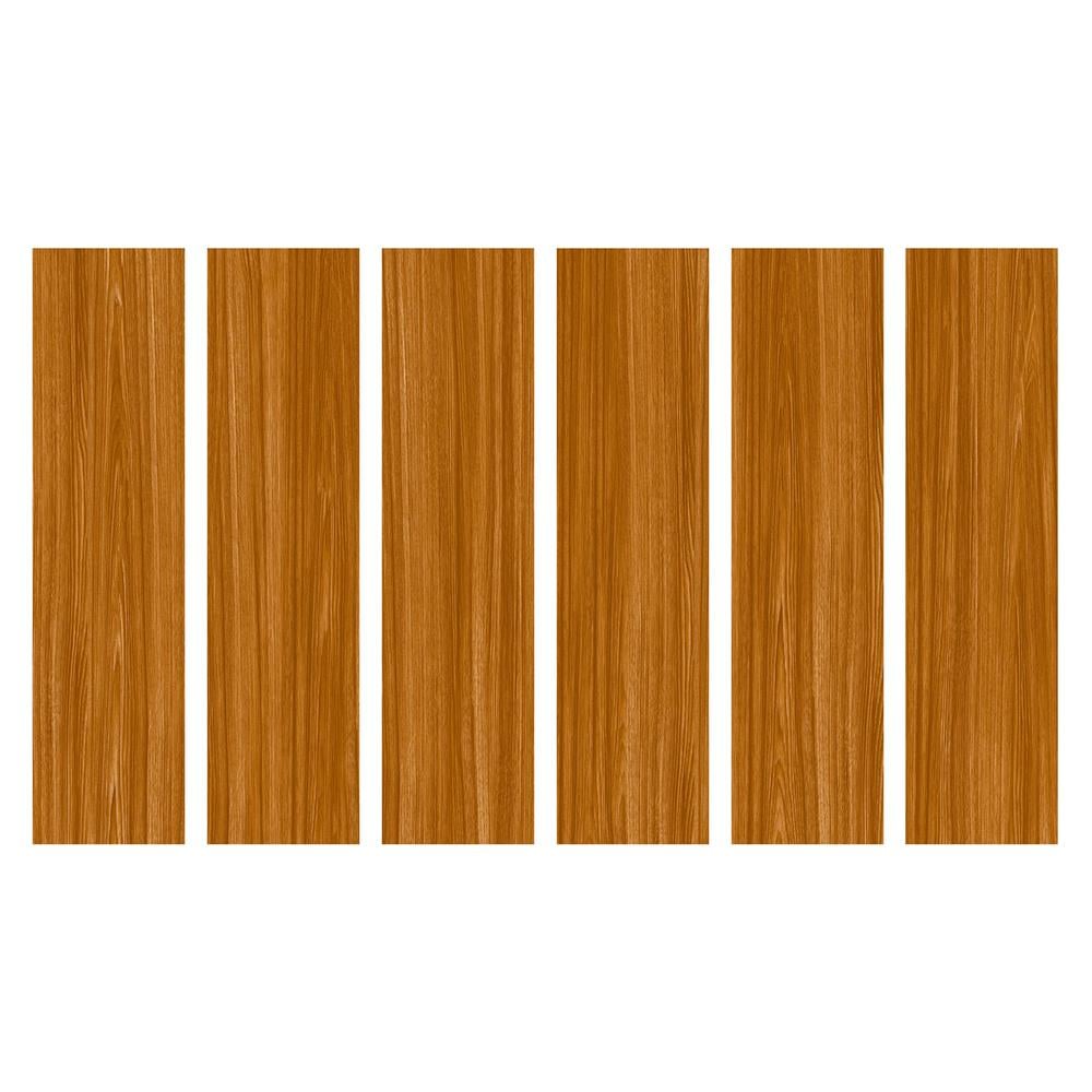 กระเบื้องพื้นพอร์ซเลน 15x60 ซม. TARA เดเรโว่ น้ำตาลแดง PM 0.99 ตร.ม.