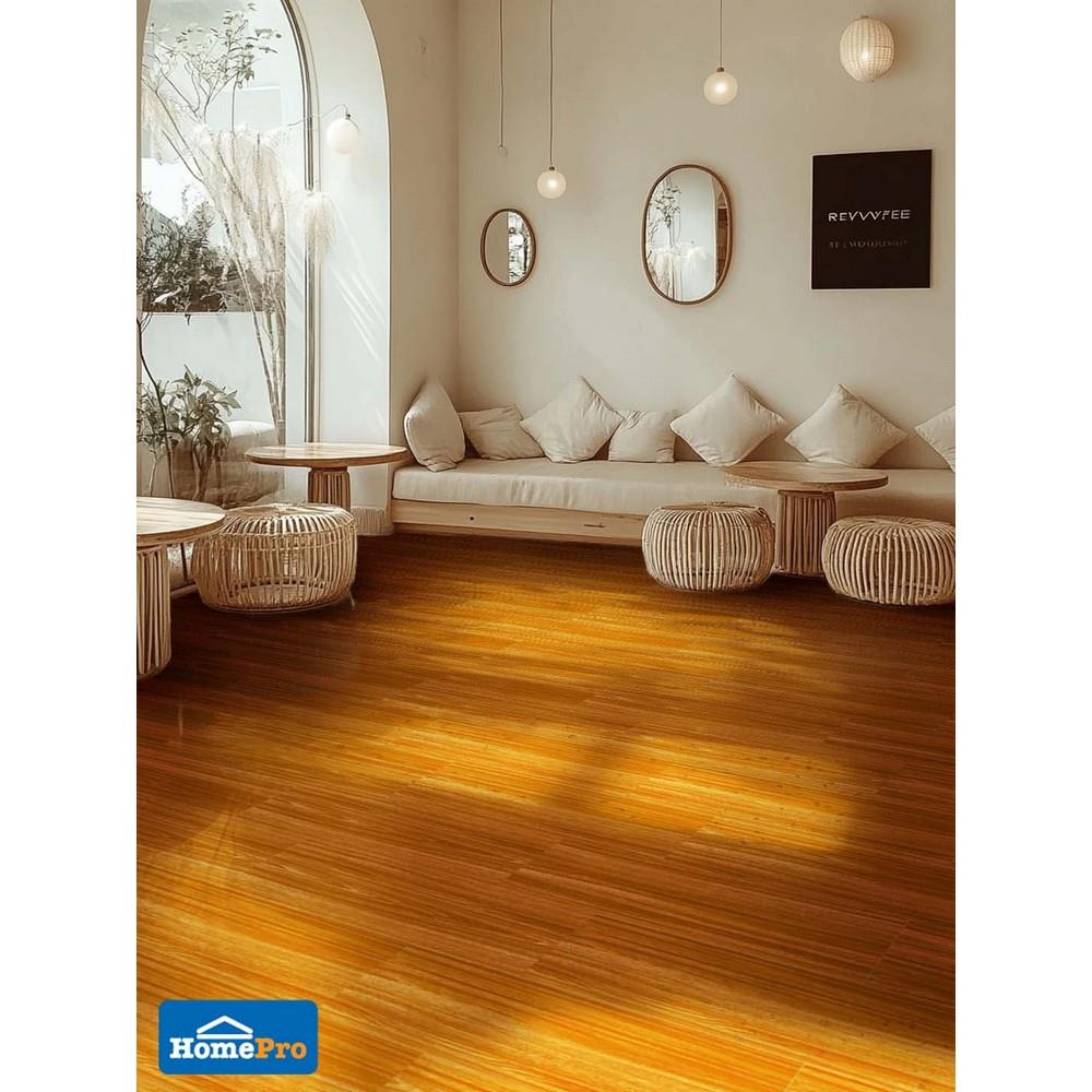 กระเบื้องพื้นพอร์ซเลน 15x60 ซม. TARA เดเรโว่ น้ำตาล PM 0.99 ตร.ม.