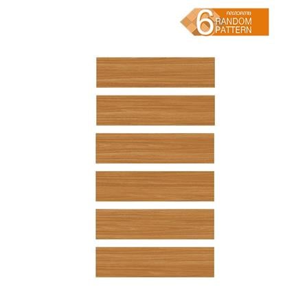 กระเบื้องพื้นพอร์ซเลน 15x60 ซม. TARA เดเรโว่ น้ำตาล PM 0.99 ตร.ม._1