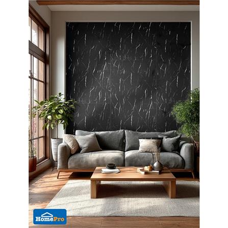 แผ่นตกแต่งผนัง SPC WALL PANEL 122x244 ซม. TARA ลอเรนต์ ดำ_2