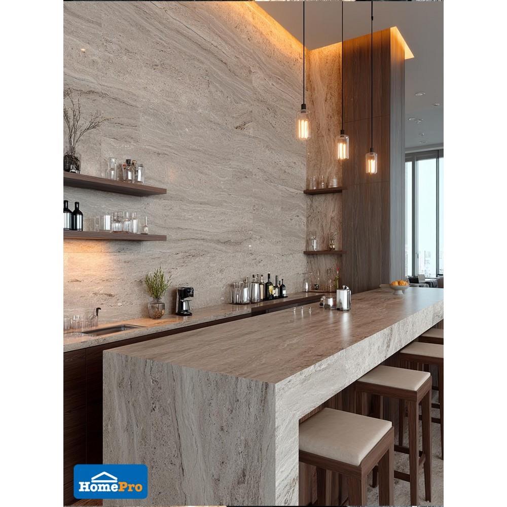แผ่นตกแต่งผนัง SPC WALL PANEL 122x244 ซม. TARA โอปอล์ ครีม