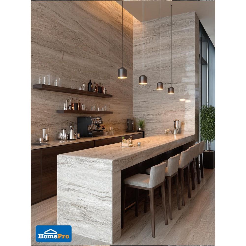 แผ่นตกแต่งผนัง SPC WALL PANEL 122x244 ซม. TARA โอปอล์ ครีม