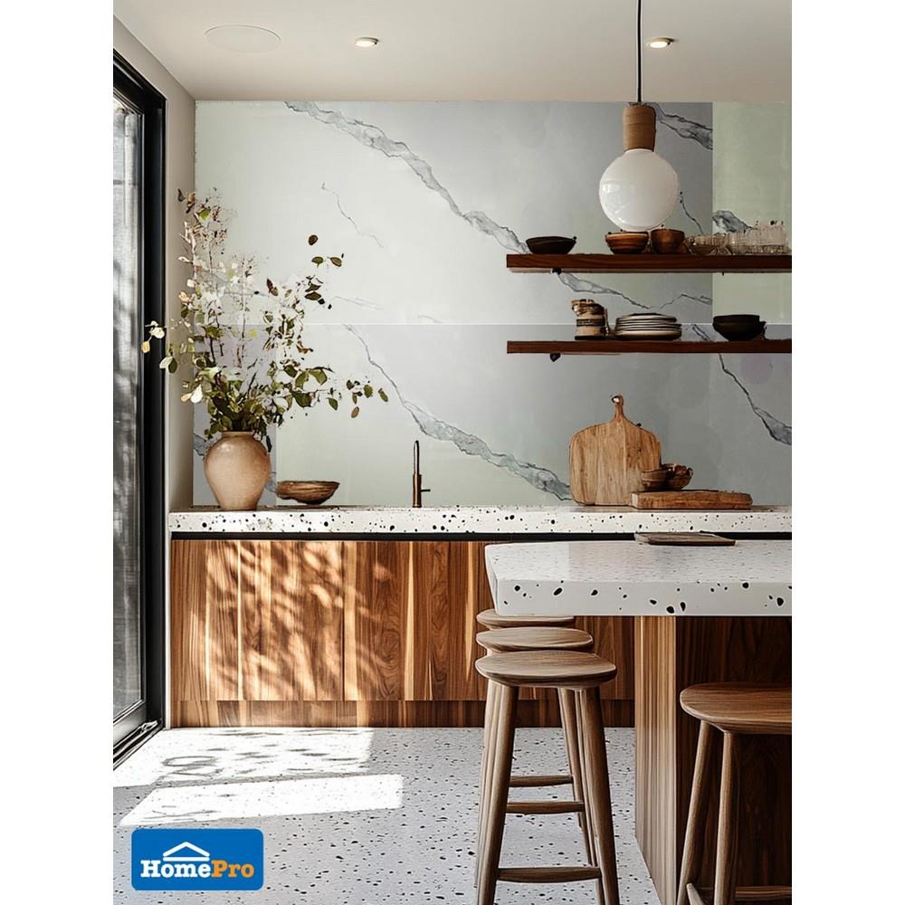 แผ่นตกแต่งผนัง SPC WALL PANEL 122x244 ซม. TARA โอปอล์ ไวท์