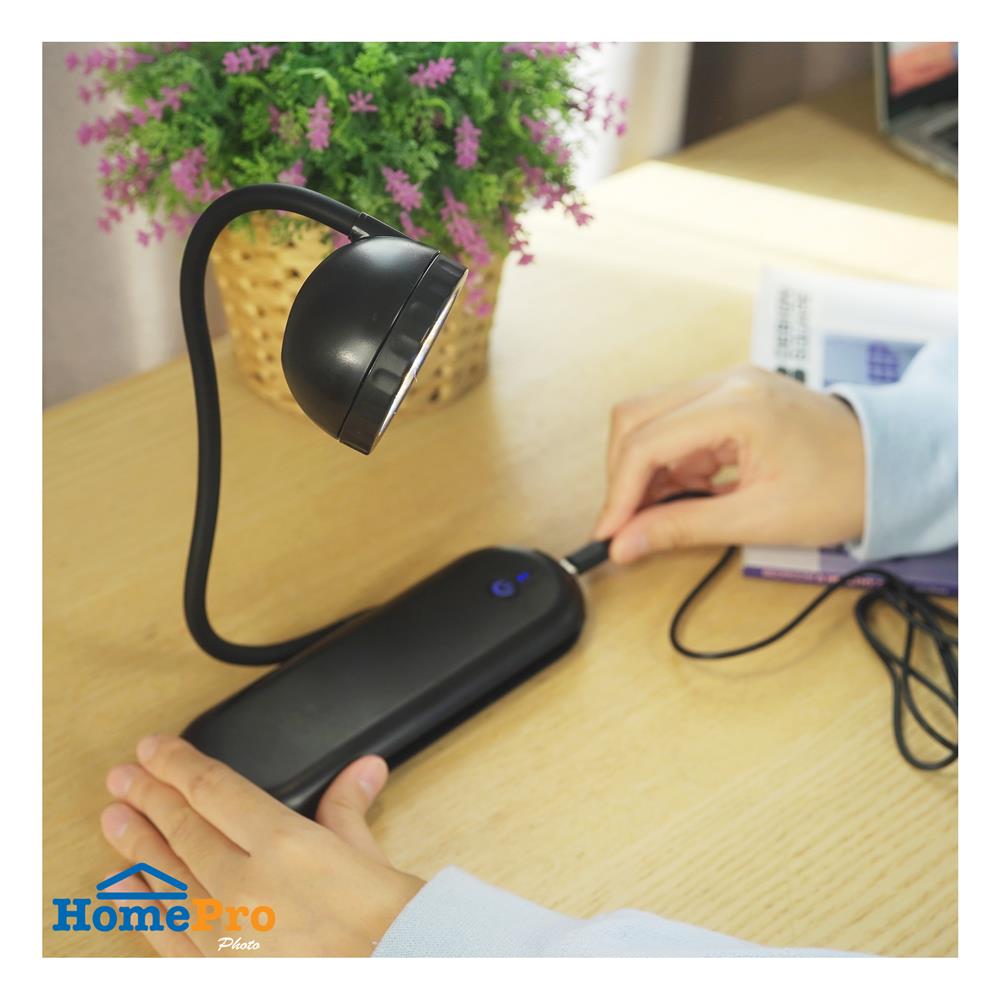 ไฟอ่านหนังสือ LED CARINI MT15-3686BK 5 วัตต์ สีดำ