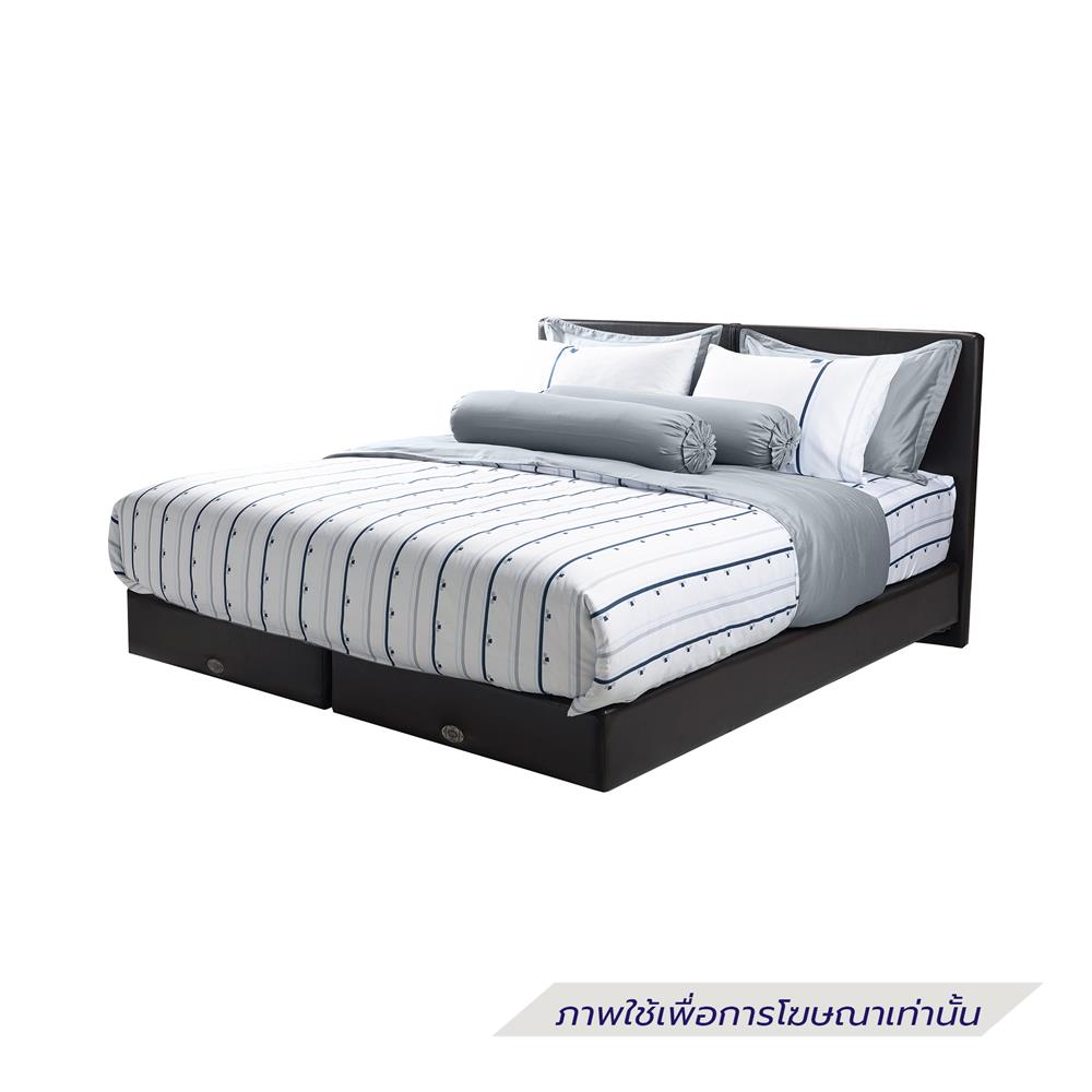 ชุดผ้าปูที่นอน 6 ฟุต (ชุด 7 ชิ้น) SANTAS COTTON USA BEACHHOUSE WH