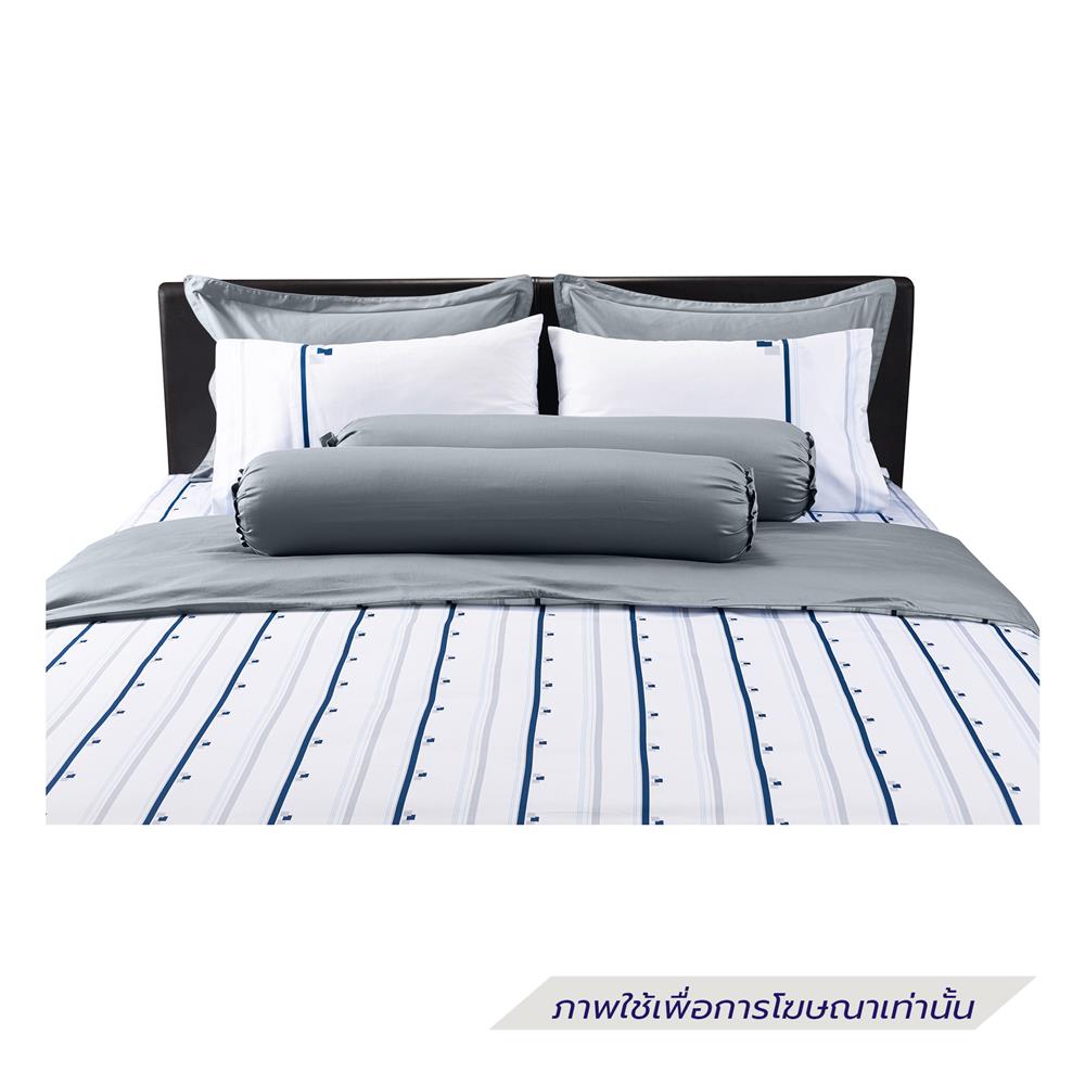 ชุดผ้าปูที่นอน 6 ฟุต (ชุด 7 ชิ้น) SANTAS COTTON USA BEACHHOUSE WH