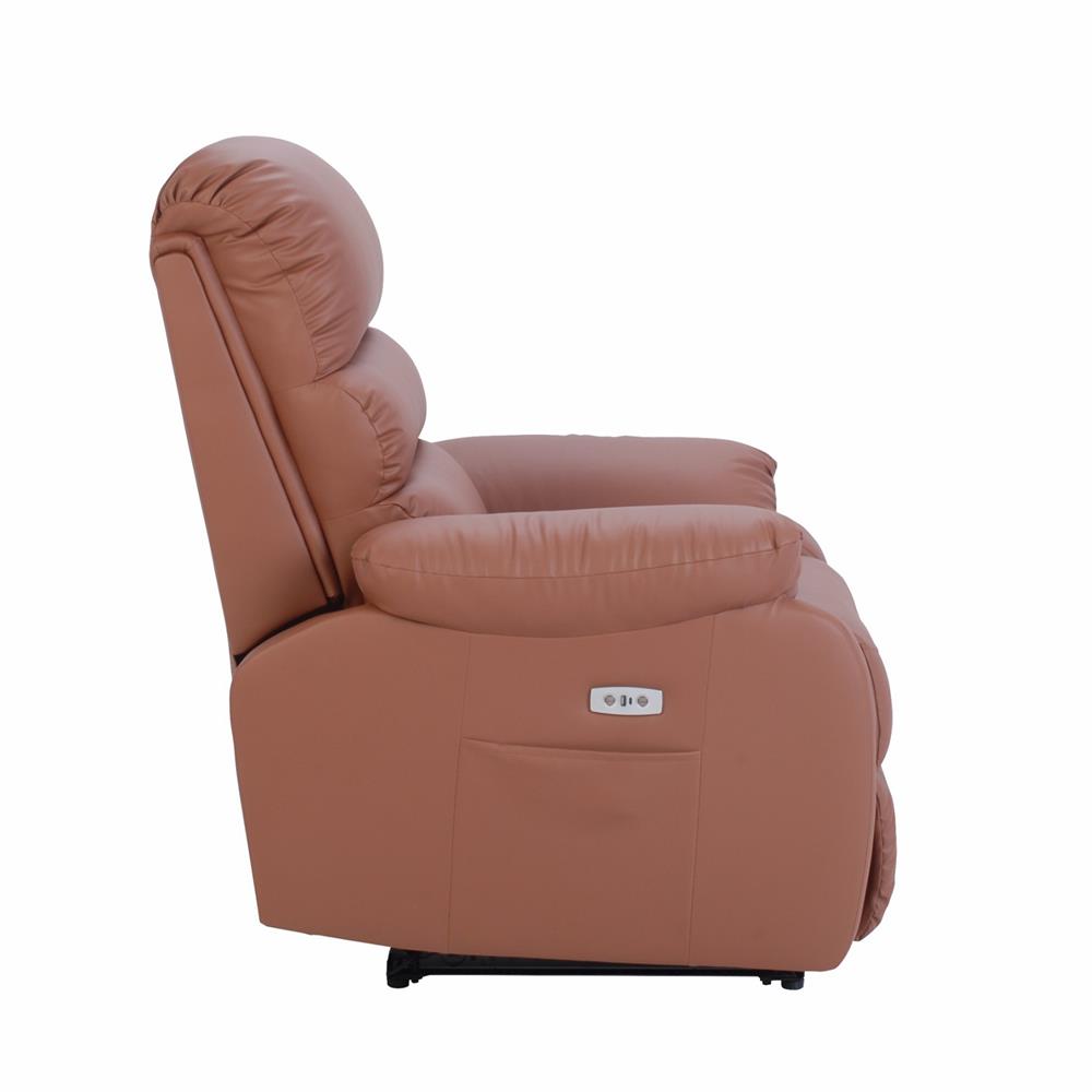 เก้าอี้ปรับนอนไฟฟ้า FURDINI JASPER สีน้ำตาลเข้ม