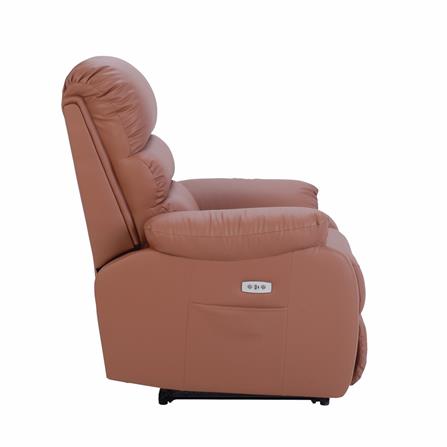 เก้าอี้ปรับนอนไฟฟ้า FURDINI JASPER สีน้ำตาลเข้ม_4