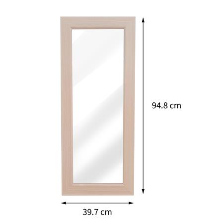 บานเดี่ยว FURDINI KEEPER 39.7X94.8 ซม. สี PINE OAK/กระจกใส_2