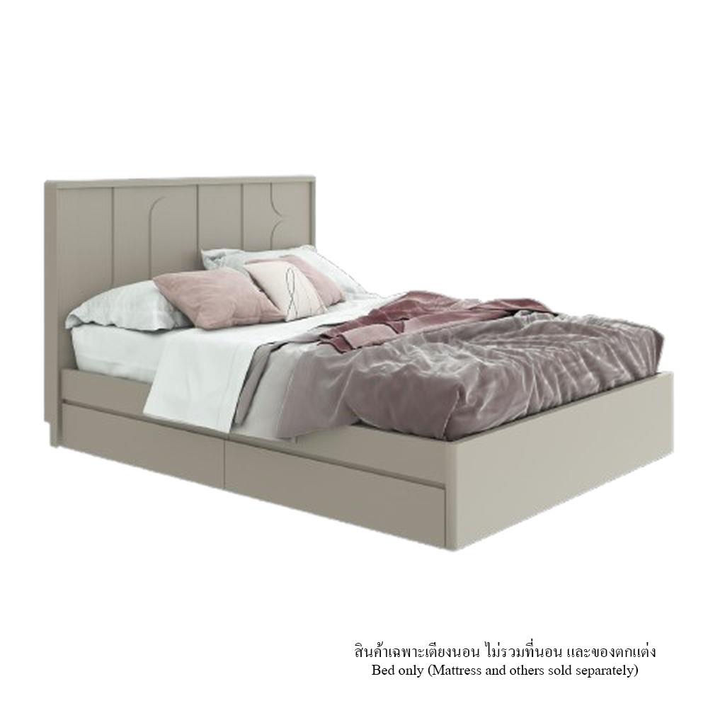 เตียง 6 ฟุต SB FURNITURE LAVIQUE 19225516 สีครีม