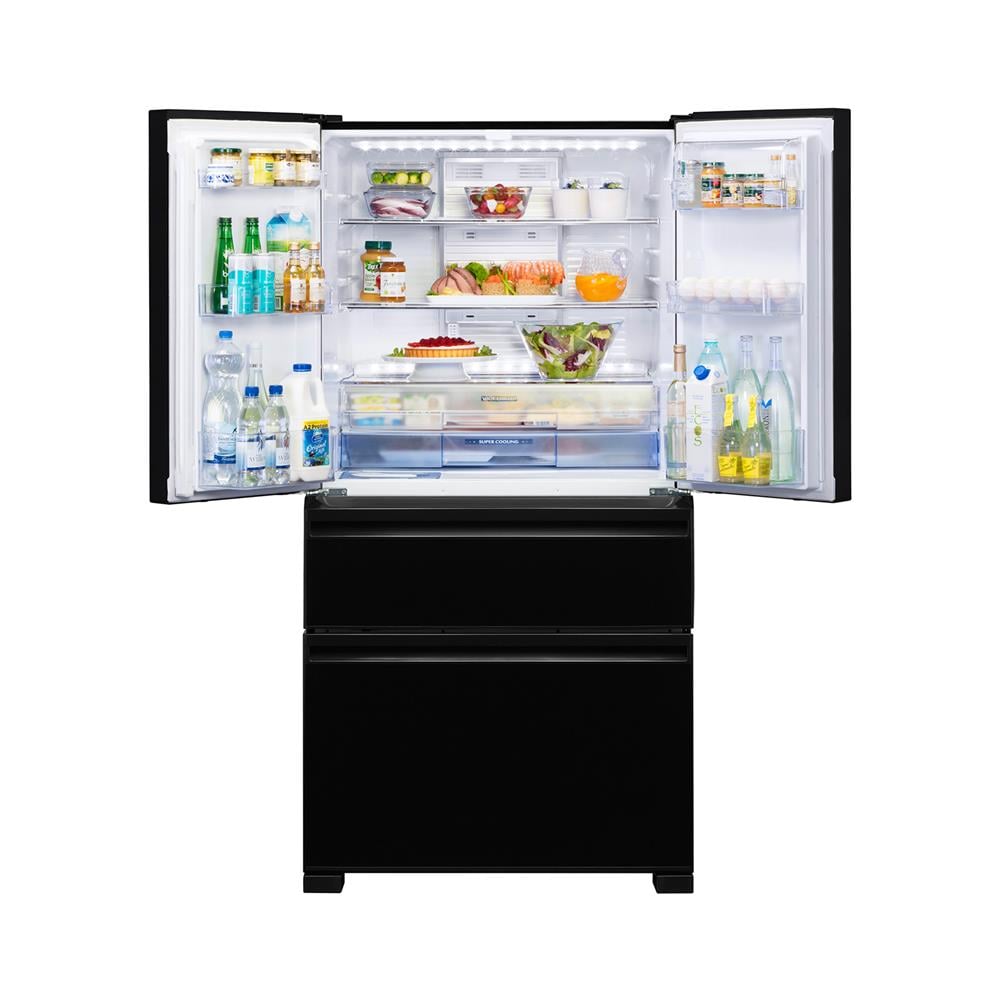 ตู้เย็น MULTI DOOR MITSUBISHI MR-LX60EY-GBK 19.9 คิว กระจกดำ
