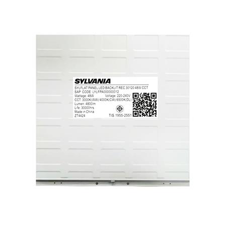 โคมฝังฝ้า LED SYLVANIA PANEL SYLFLAT 48 วัตต์ 60x60 ซม. DAYLIGHT/COOL WHITE/WARM WHITE_7
